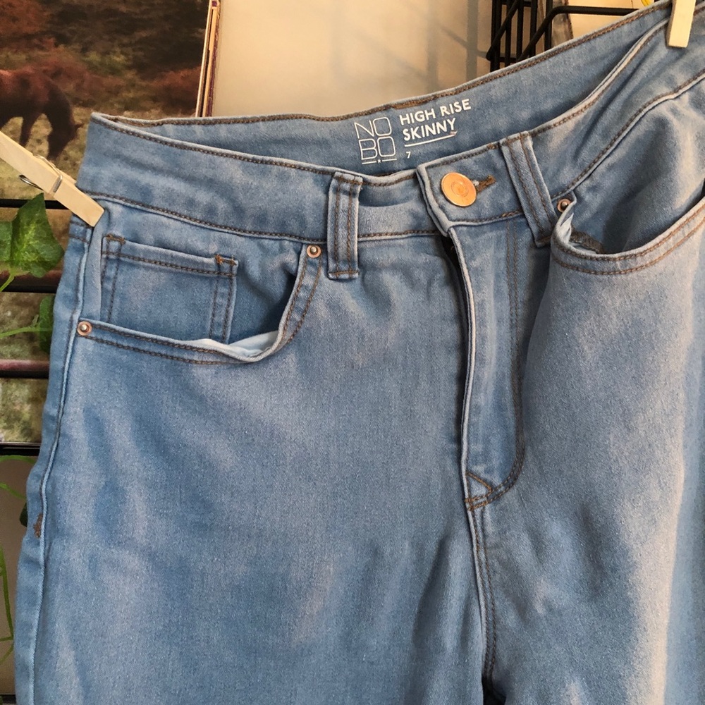 High Rise Skinny Jeans